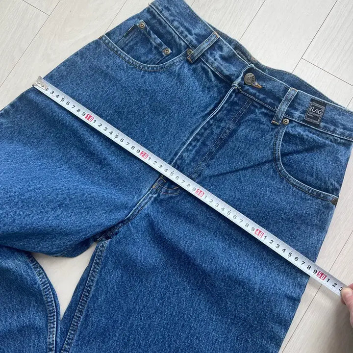 [BUNJANG] Flag Straight Fit Jeans / 청바지 31사이즈 새상품