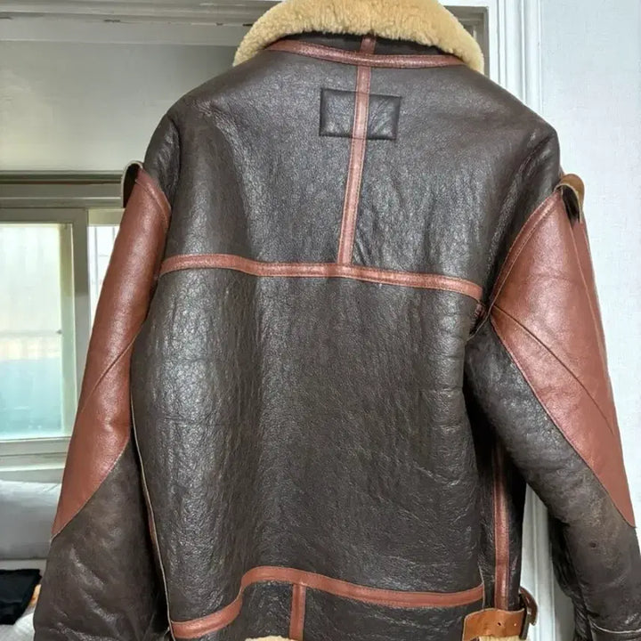 [SOLD OUT] 정가 150 만원 무스탕 양가죽  자켓 브라운 b-2 type