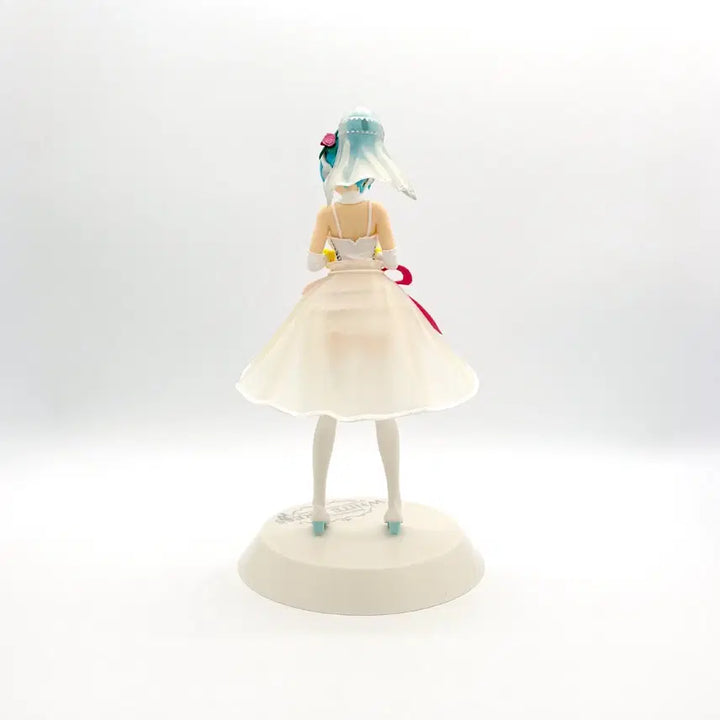 [BUNJANG] Hatsune Miku Project Diva White Dress Wedding Figure / [개봉전시] 하츠네 미쿠 SPM 프로젝트 디바 화이트 드레스 웨딩 피규어
