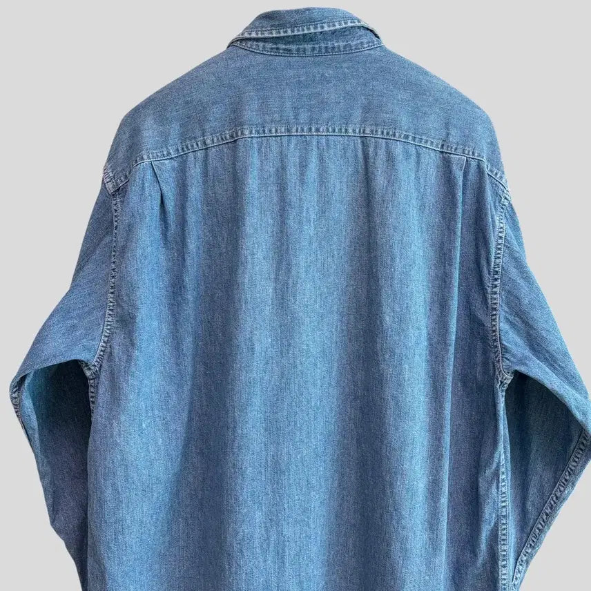 [SOLD OUT] (XL)올드 유니클로 데님셔츠