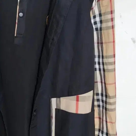 [BUNJANG] Check Pattern Shirt Vest Set / 새상품  체크 셔츠 베스트  셋트 66  77