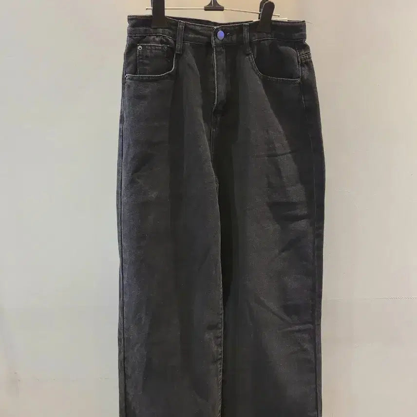 [SOLD OUT] 여성)흑청 와이드 데님 팬츠(새상품 27)