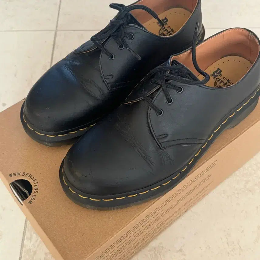 [BUNJANG] Dr. Martens 1461 UK7 Leather Shoes / 닥터마틴1461 uk7