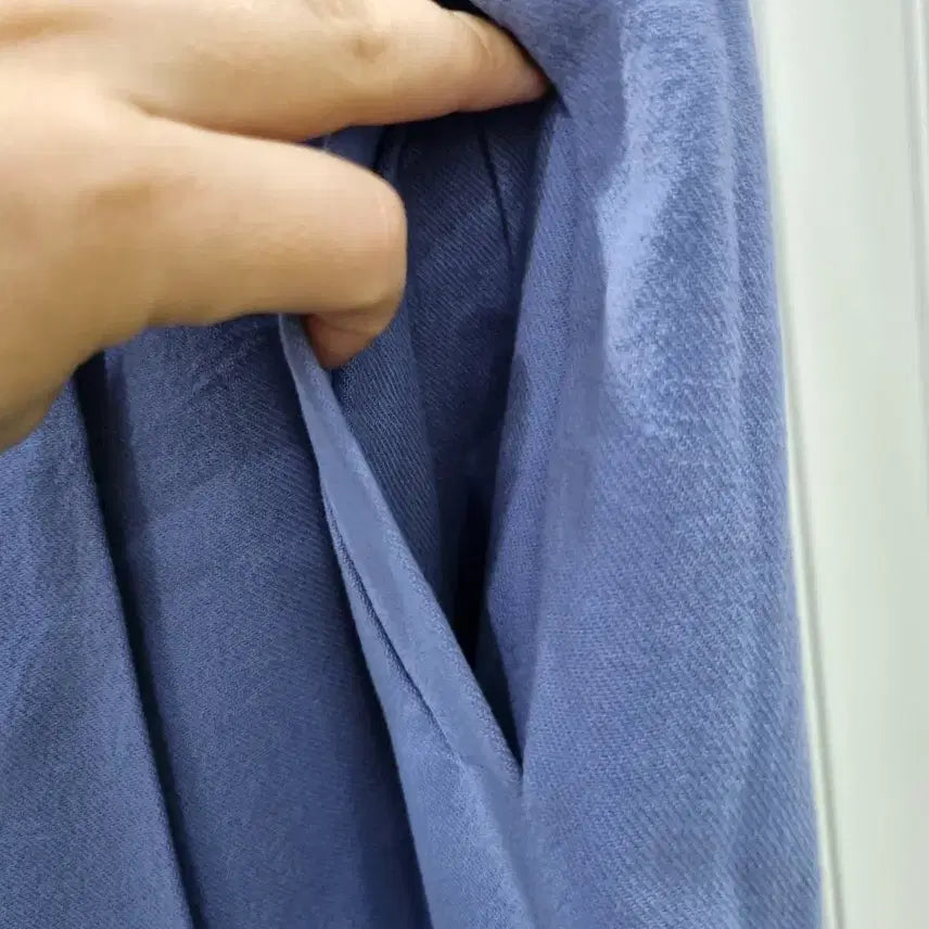 [BUNJANG] Blue Long Skirt / 블루 롱 스커트