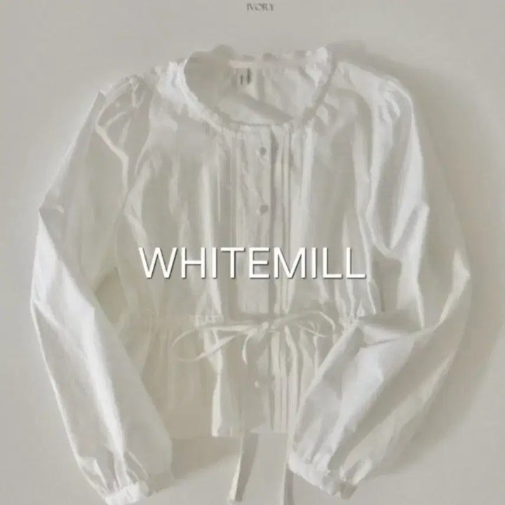 [BUNJANG] Mintude Weather String Blouse / 민뚜드 웨더 스트링 블라우스