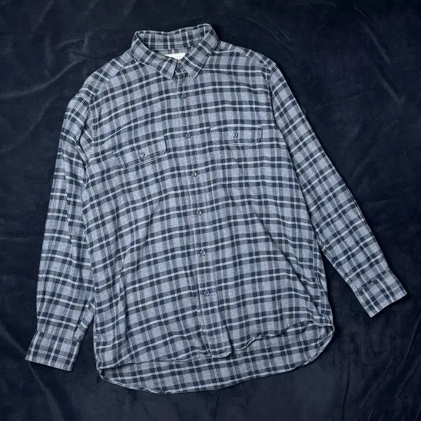 [BUNJANG] Vintage Plaid Check Shirt / 일본빈티지 플란델 체크셔츠