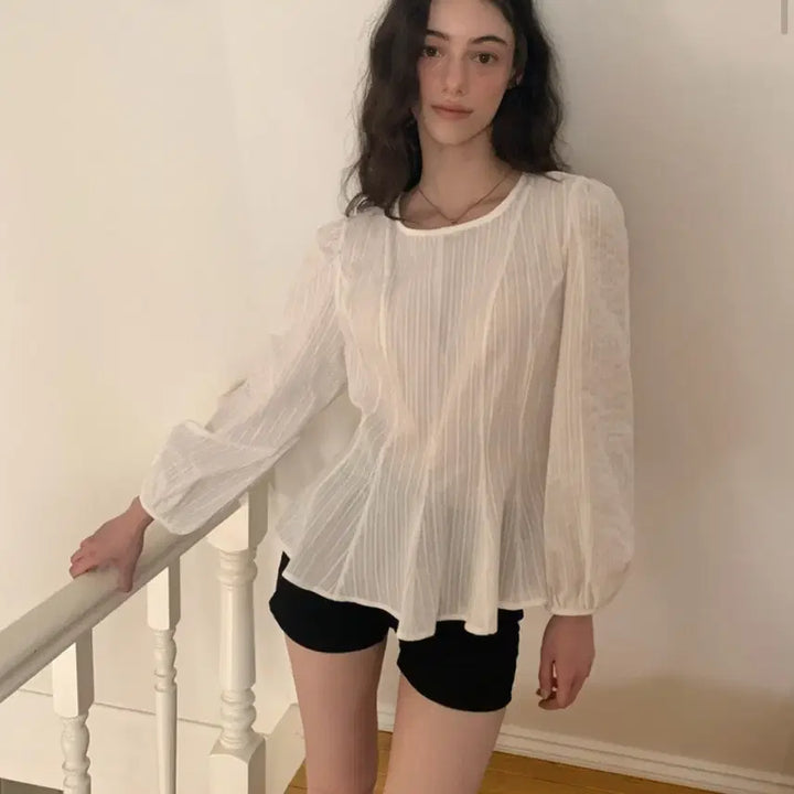 [SOLD OUT] (새상품) 리리수 원더블라우스