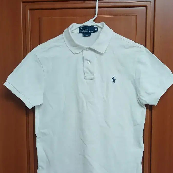 [SOLD OUT] 폴로 랄프로렌 화이트 반팔 카라티 M
