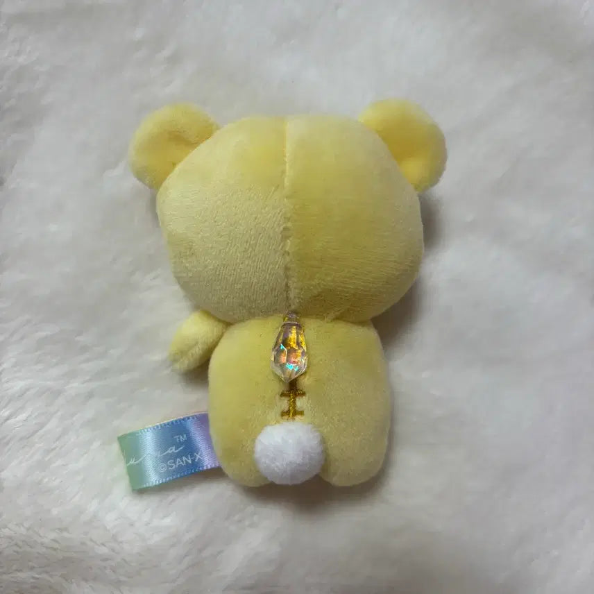 [SOLD OUT] 리락쿠마 테노리 인형 무지개 날씨 요정 비온뒤맑음 노랑
