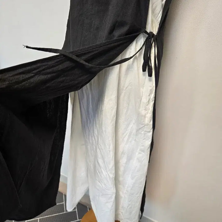 [BUNJANG] Long Tank Top Layered Dress / (M)끈나시 롱 원피스 레이어드