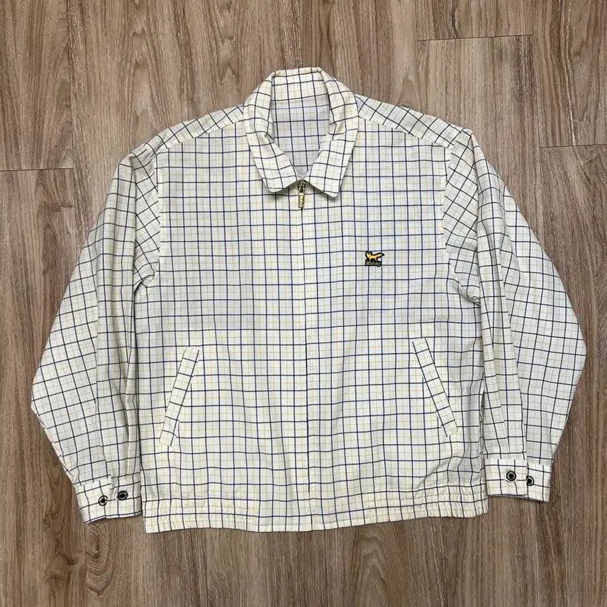 [SOLD OUT] Wolsey 체크 블루종 자켓
