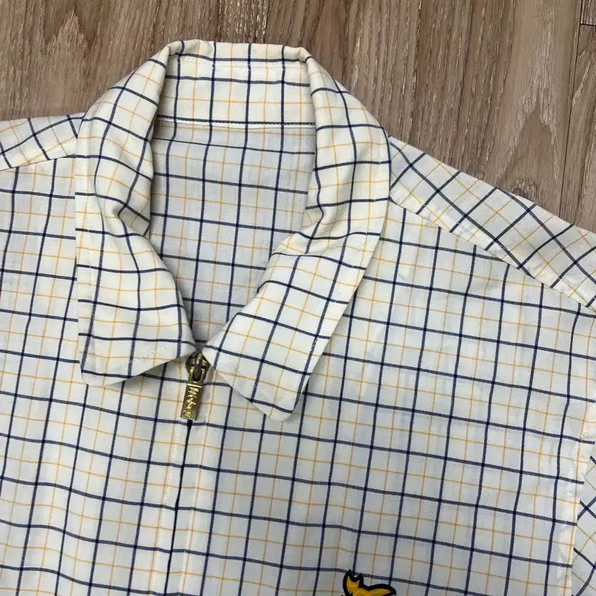 [SOLD OUT] Wolsey 체크 블루종 자켓