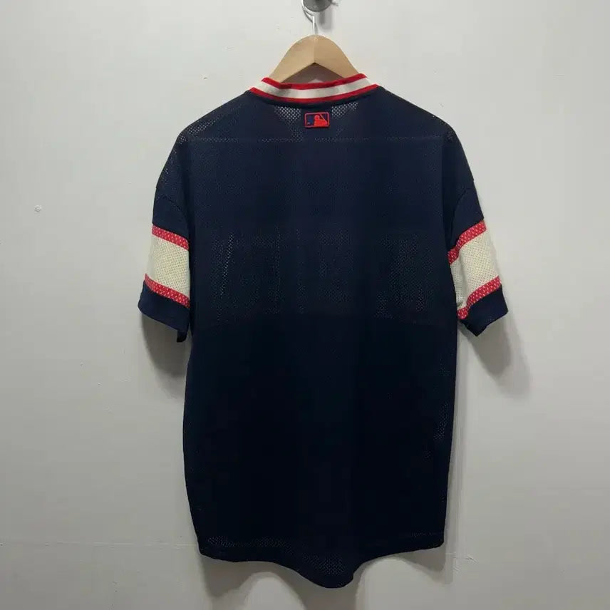 [SOLD OUT] MLB 뉴욕 양키스 메쉬 반팔 티셔츠 L 100사이즈