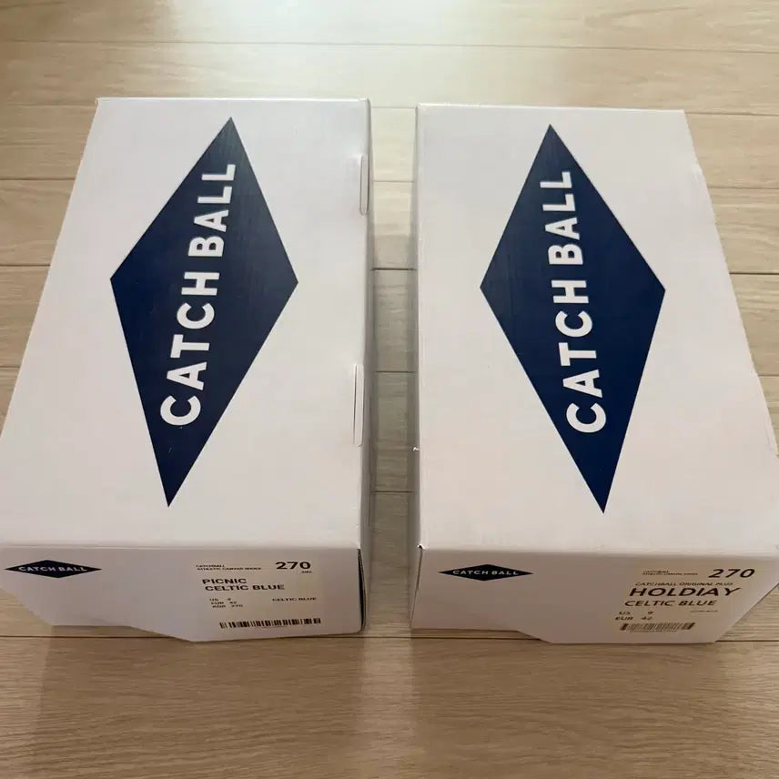 [SOLD OUT] 캐치볼 셀틱블루 2종 일괄 - 270 사이즈