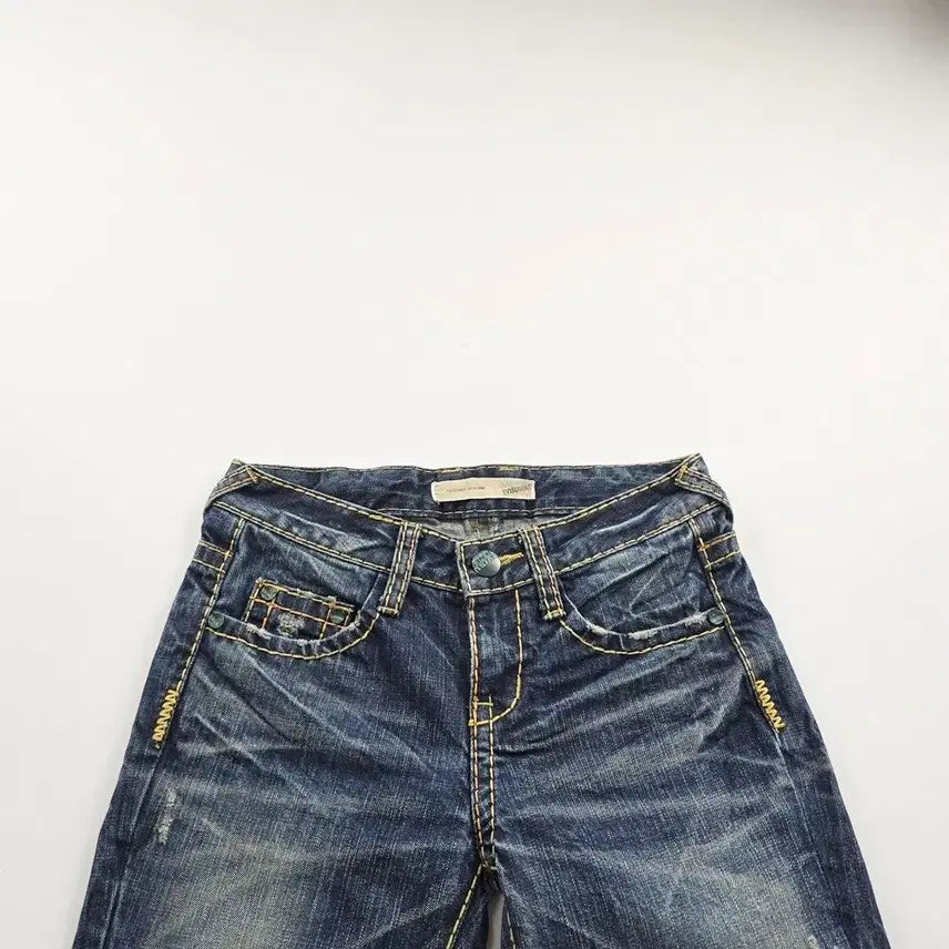 [BUNJANG] EVISU R5116 Bootcut Denim Jeans / 에비수 청바지 부츠컷 데님 사이즈27 R5116