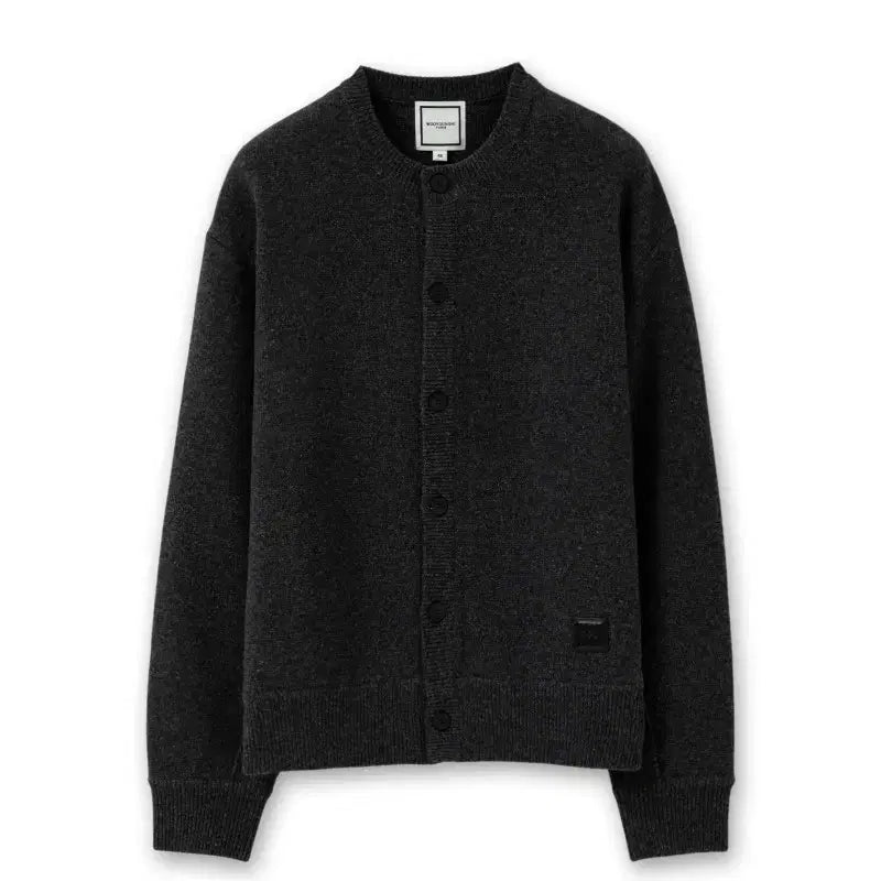 [SOLD OUT] [구매] 우영미 24fw 크루넥 가디건 그레이 46, 48