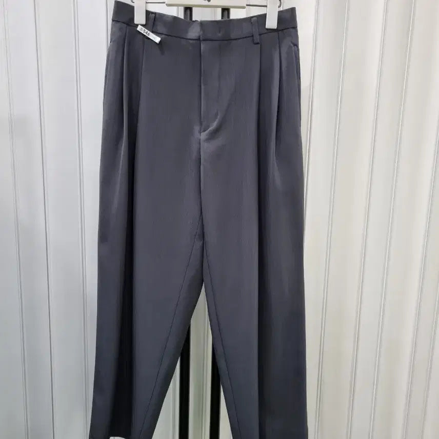[BUNJANG] DEEF HOUSE Gray Wide Slacks / DEEF HOUSE 그레이 와이드 슬랙스