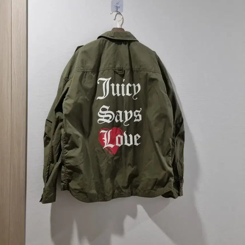 [SOLD OUT] 쥬시꾸뛰르 카키 야상 자켓