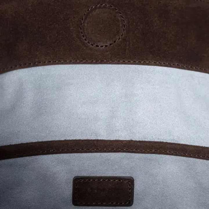 [BUNJANG] Lebane Suede Hobo Bag / Lebane 르베인 스웨이드 호보백 딥 브라운