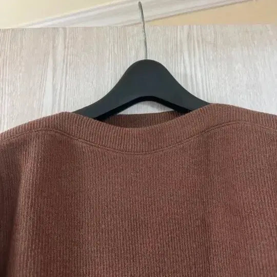 [BUNJANG] Brown Long Sleeve T-shirt / 브라운 긴팔 티셔츠
