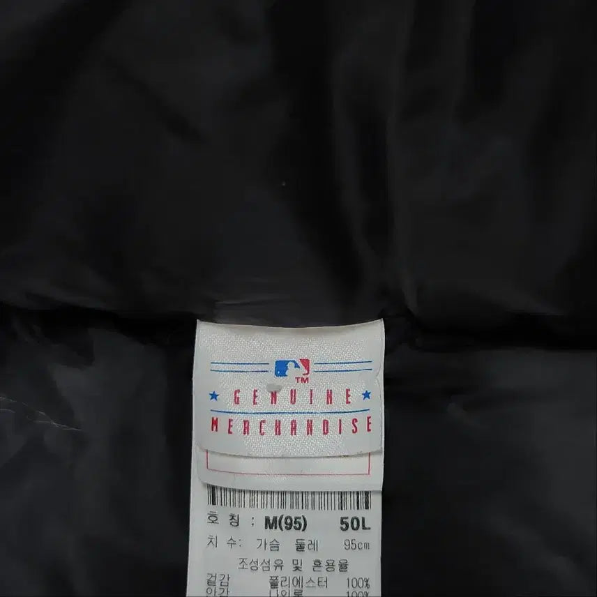 [SOLD OUT] MLB 뉴욕양키스 베이직 경량 구스다운 바람막이 자켓 M