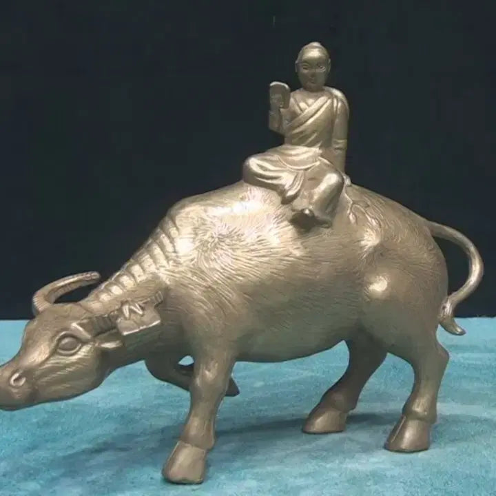 [BUNJANG] Ox-Riding Boy Statue / 황소 탄 동자상