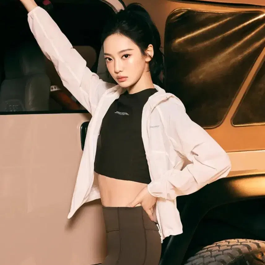 [BUNJANG] Discovery Ningning Pertex Running Windbreaker (90) / 디스커버리 닝닝 퍼텍스 러닝 바람막이 (90) 새상품