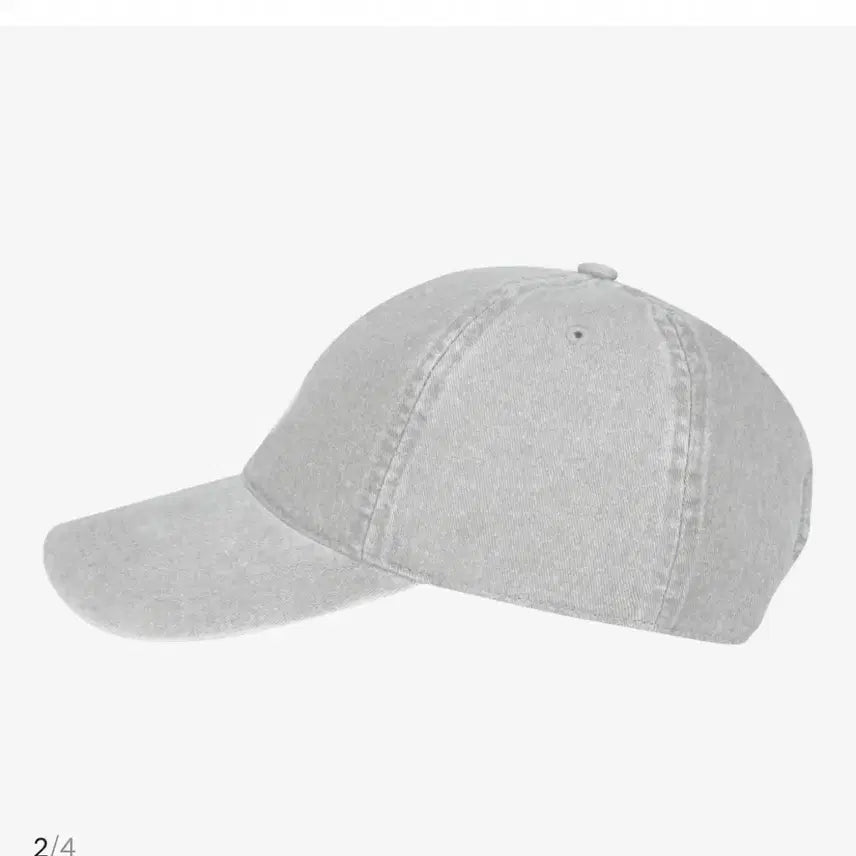 [BUNJANG] The North Face Logo Ball Cap Gray / 더노스페이스 로고 볼캡 그레이 (새상품)