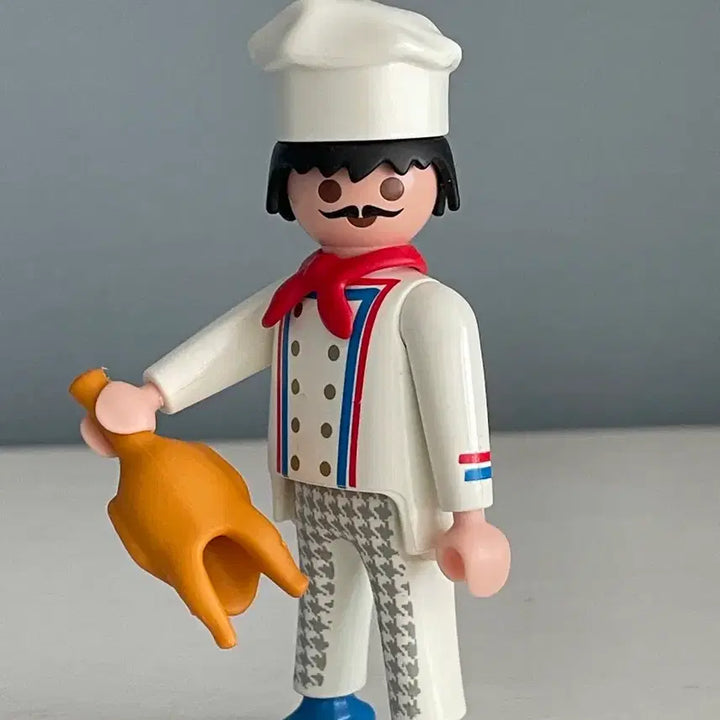 [BUNJANG] Playmobil Victor Chef Figure / 중고 플레이모빌 빅톨 요리사