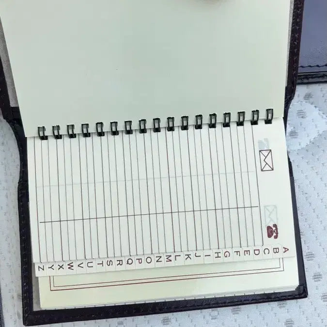 [BUNJANG] Leather Clutch Wallet Set / 가죽 클러치 지갑 세트 버건디 다이어리 수첩세트