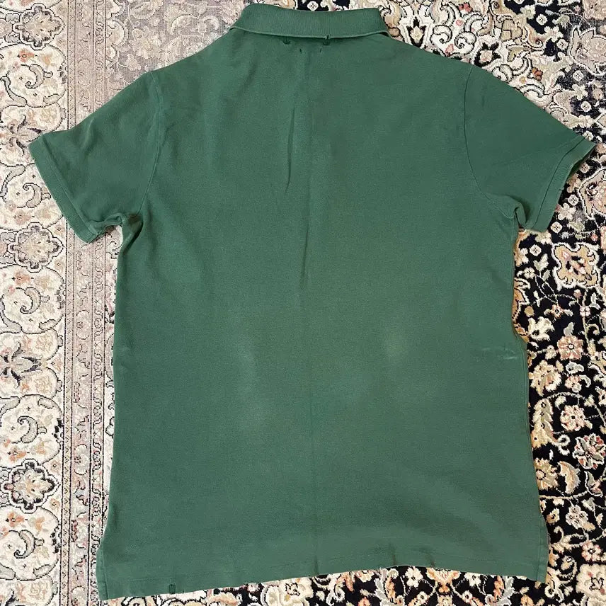 [SOLD OUT] 폴로 랄프로렌 빈티지 카라티 그린 커스텀슬림핏 M