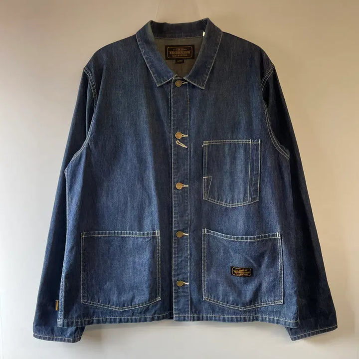 [BUNJANG] Neighborhood Denim Coverall Jacket / 네이버후드 데님 커버올 자켓