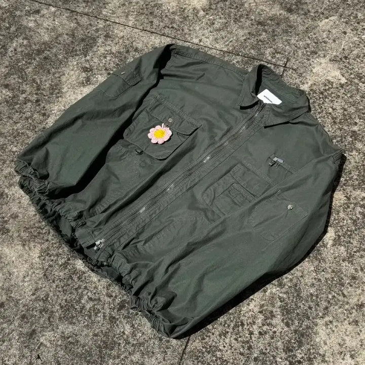 [BUNJANG] Vintage Oversized Two-Way A-2 Field Jacket / [L] 빈티지 오버핏 투웨이 A-2 필드자켓