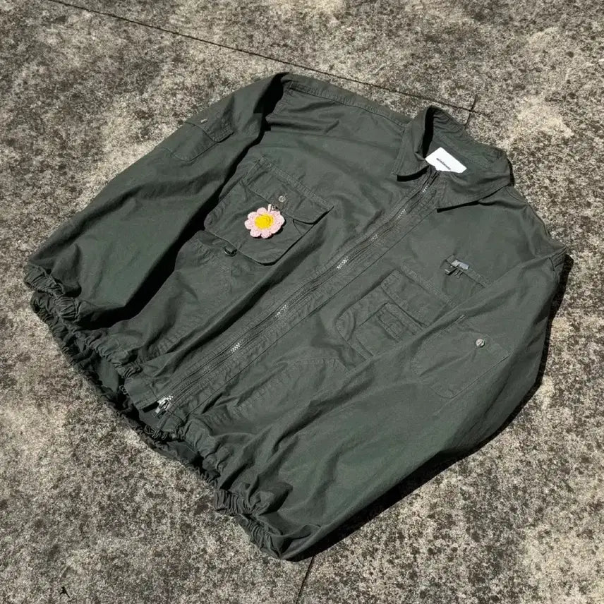 [BUNJANG] Vintage Oversized Two-Way A-2 Field Jacket / [L] 빈티지 오버핏 투웨이 A-2 필드자켓