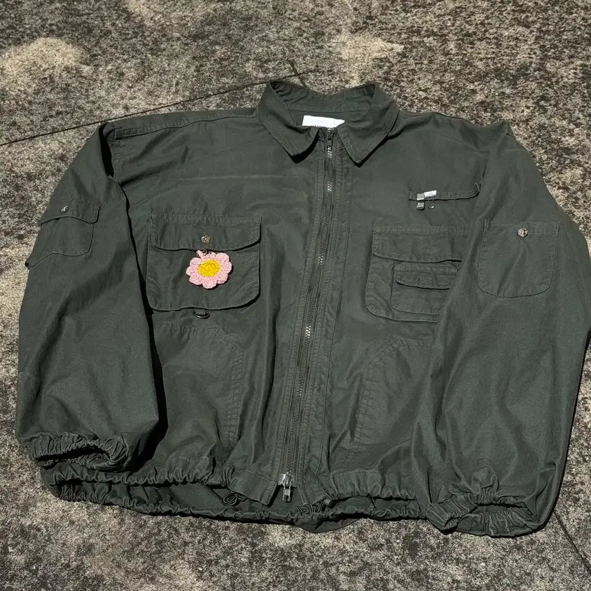 [BUNJANG] Vintage Oversized Two-Way A-2 Field Jacket / [L] 빈티지 오버핏 투웨이 A-2 필드자켓