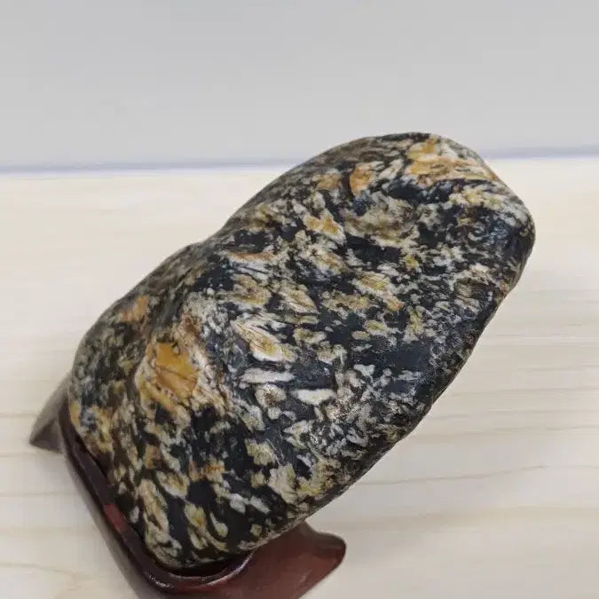 [BUNJANG] Misari Leopard Pattern Toad Stone / 미사리 호피 두꺼비 문양석