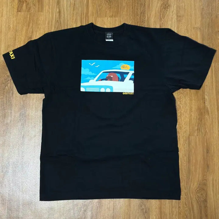 [BUNJANG] ODDTAXI Black T-Shirt / 오드택시 티셔츠 블랙
