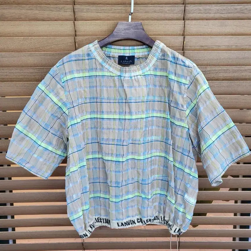 [BUNJANG] Lanvin Lettering Blouse / 랑방 레테링 블라우스