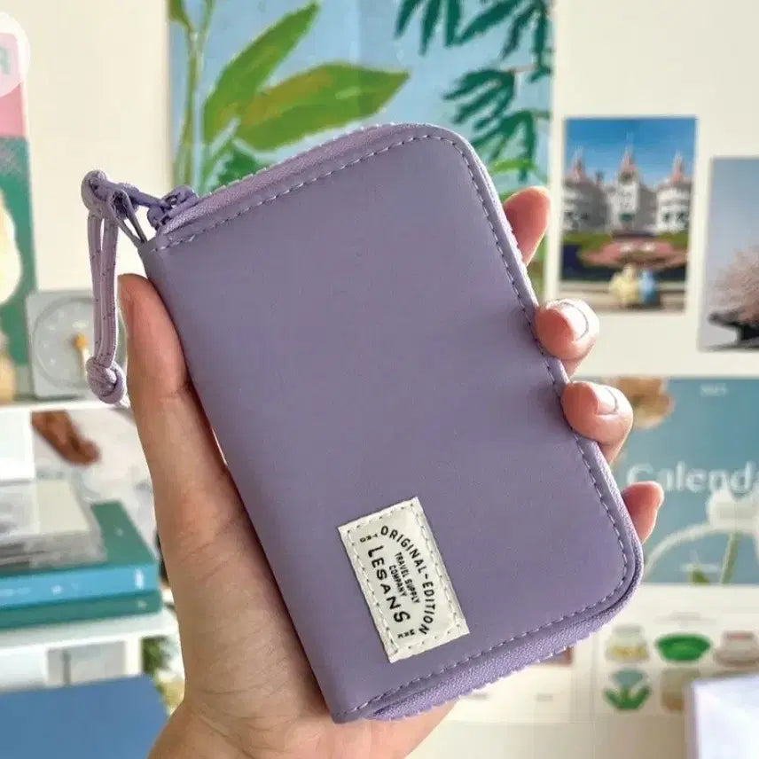 [SOLD OUT] 르상스 라벤더 동전 지갑