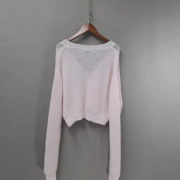 [SOLD OUT] 빌리온 브이넥 핑크 가디건