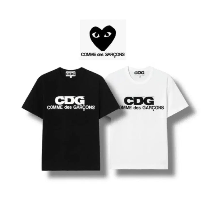 [BUNJANG] [새상품/무배]꼼데가르송 CDG 반팔티 남녀공용 / [새상품/무배]꼼데가르송 CDG 반팔티 남녀공용