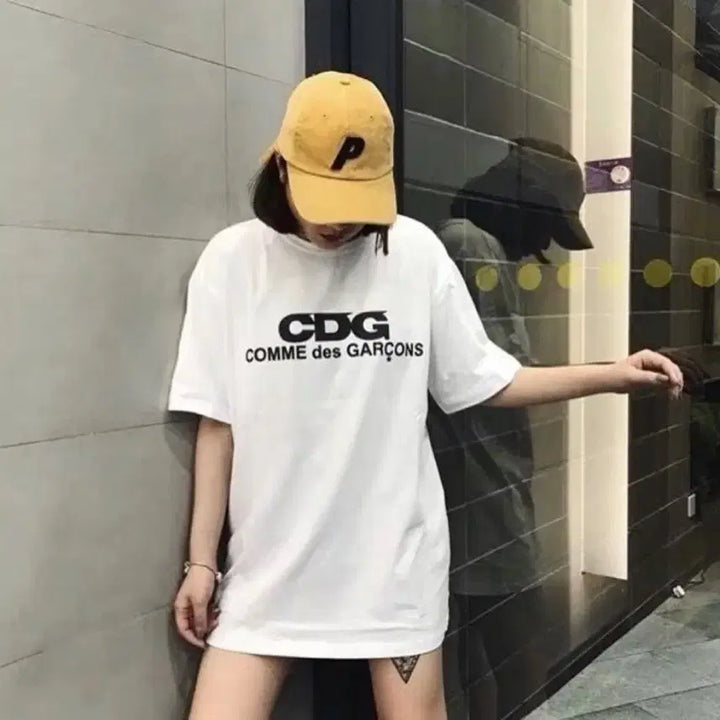 [BUNJANG] [새상품/무배]꼼데가르송 CDG 반팔티 남녀공용 / [새상품/무배]꼼데가르송 CDG 반팔티 남녀공용