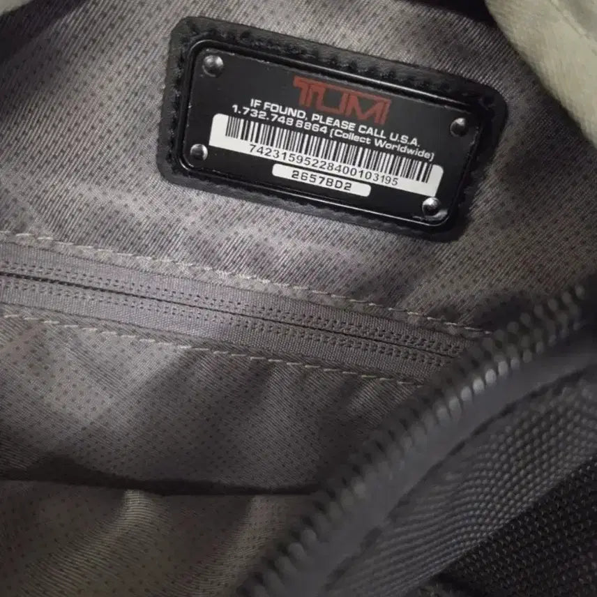[BUNJANG] Tumi Alpha Brief Pack Backpack / 투미 알파 브리프팩 백팩이에요
