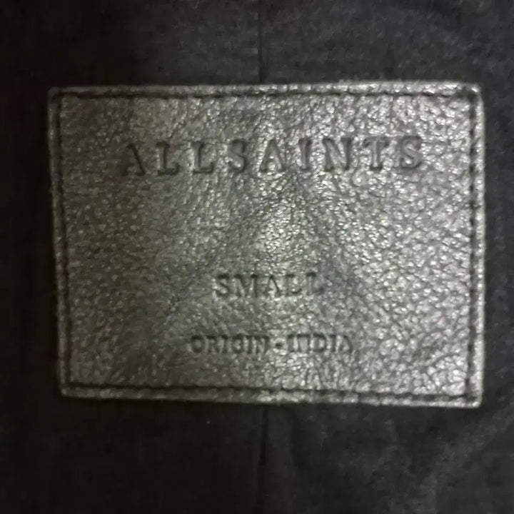 [SOLD OUT] 올세인츠 블랙 가죽 라이더 자켓 점퍼
