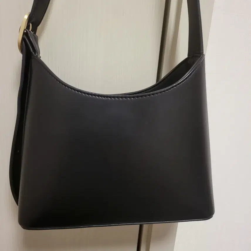 [BUNJANG] Black Hobo Shoulder Bag / 블랙 호보 숄더백 미니백 가방