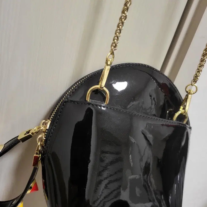 [BUNJANG] Ivory Chain Mini Crossbody Bag / 아이보리색 체인 미니 크로스백