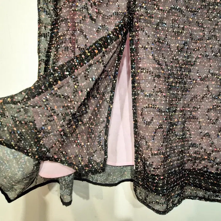 [BUNJANG] It MICHAA Tweed Fabric Skirt / 잇미샤 트위드 원단 스커트