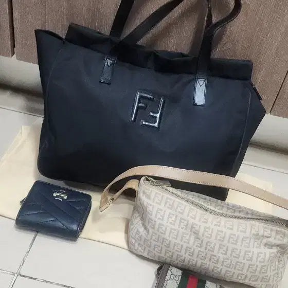 [BUNJANG] Fendi Vintage Nylon Shopper Bag / 펜디 빈티지 나일론 쇼퍼백
