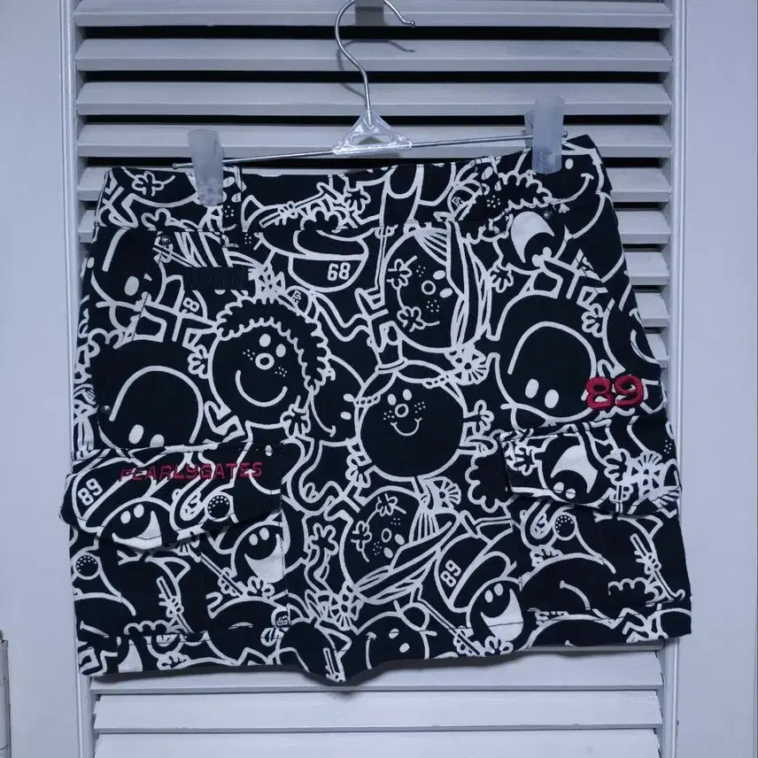 [BUNJANG] PEARLY GATES Canvas Golf Skirt / 파리게이츠 캔버스 골프치마 골프복