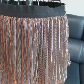 [BUNJANG] Self-Portrait Metal Ruffle Skirt / 셀프포트레이트 메탈 캉캉 스커트